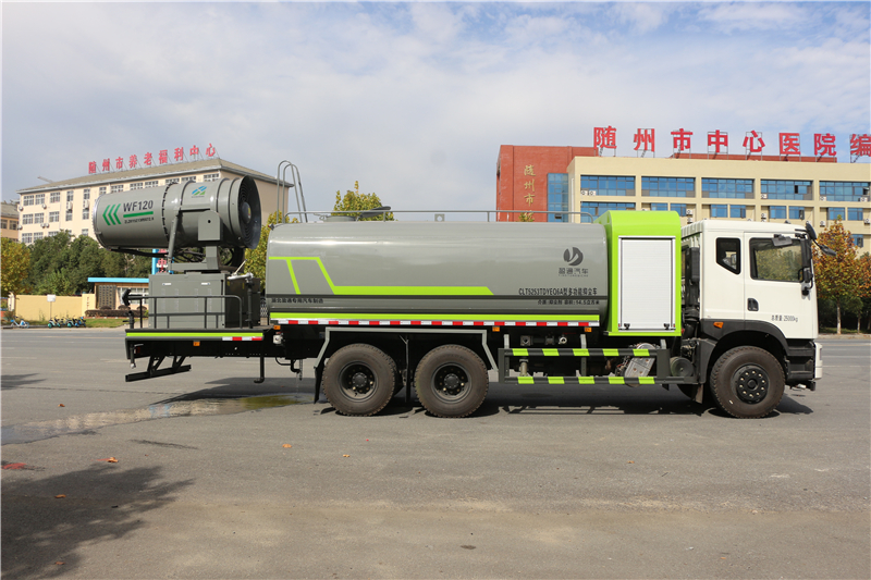 東風(fēng)T5后雙橋抑塵車(chē)(50-120型霧炮)